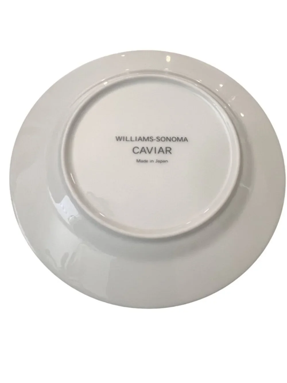 Williams Sonoma Caviar Plates 6-1/2